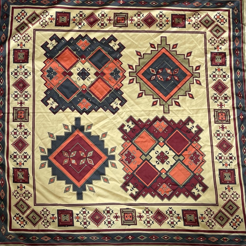 Extra Large Zara Scarf - Western Pattern - Picture 2 of 11